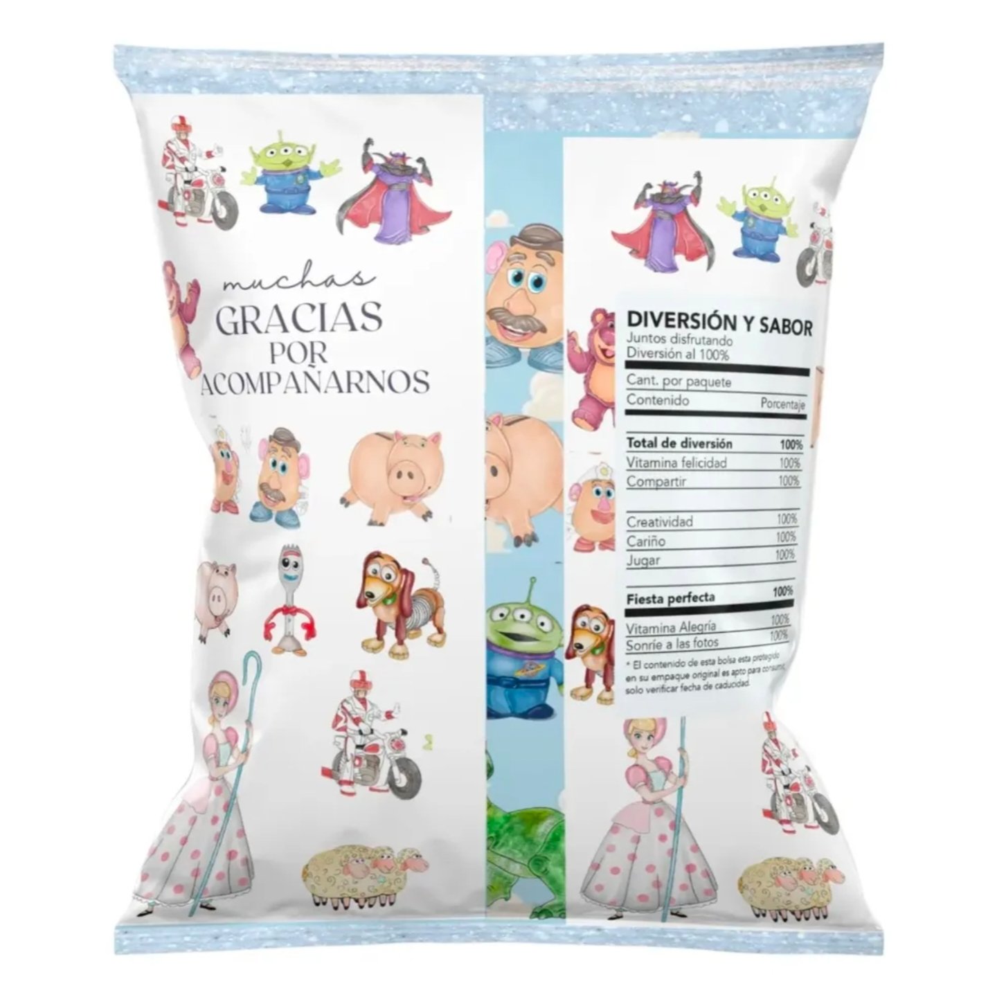 Chip Bag Invitaciones - Imagen 2
